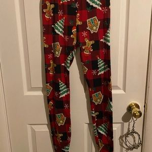 christmas leggings